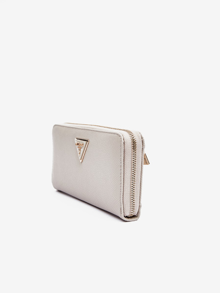 Guess Krémová dámska crossbody peňaženka Guess