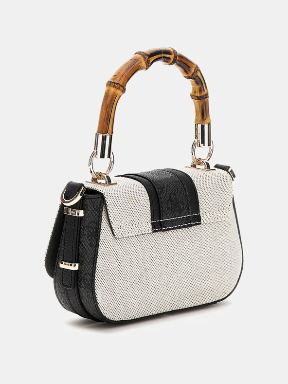 Guess Čierno-smetanová malá dámska kabelka Guess