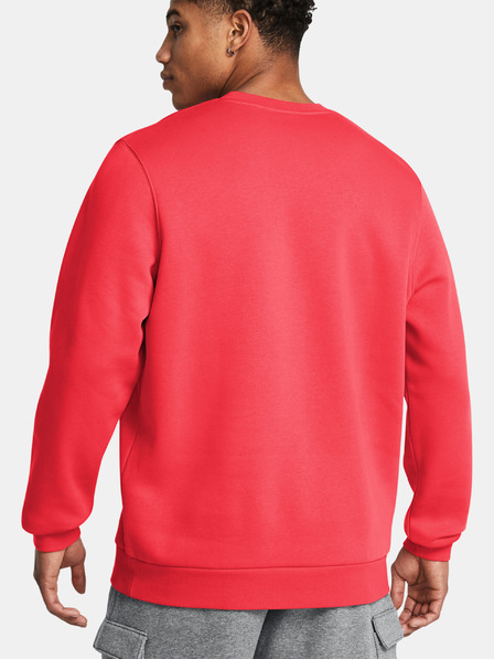 Under Armour Pánska mikina Under Armour UA Icon Fleece Crew-RED