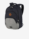 Travelite Tmavomodrý batoh Travelite Basics Melange Navy/grey