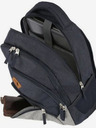 Travelite Tmavomodrý batoh Travelite Basics Melange Navy/grey