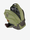 Travelite Zelený batoh Travelite Basics Melange Green/grey