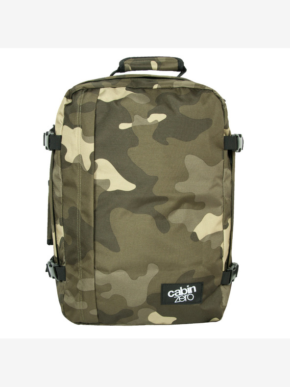CabinZero Vzorovaný batoh v khaki farbe CabinZero Classic Urban Camo (36 l)