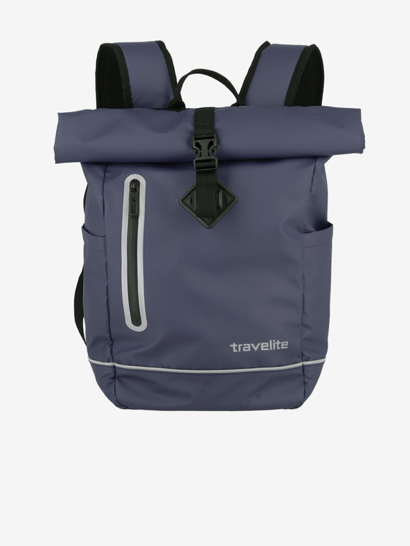Travelite Tmavomodrý batoh Travelite Basics Roll-up Plane