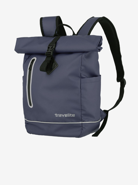 Travelite Tmavomodrý batoh Travelite Basics Roll-up Plane