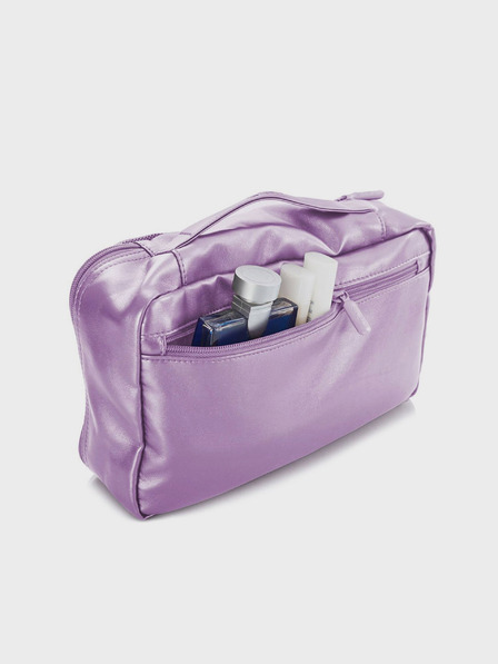 Heys Heys Metallic Packing Cube 5ks sada piatich cestovných tašiek vo svetlo fialovej farbe