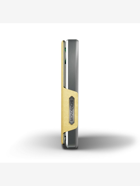 Mondraghi Zlatá kožená peňaženka Mondraghi Saffiano