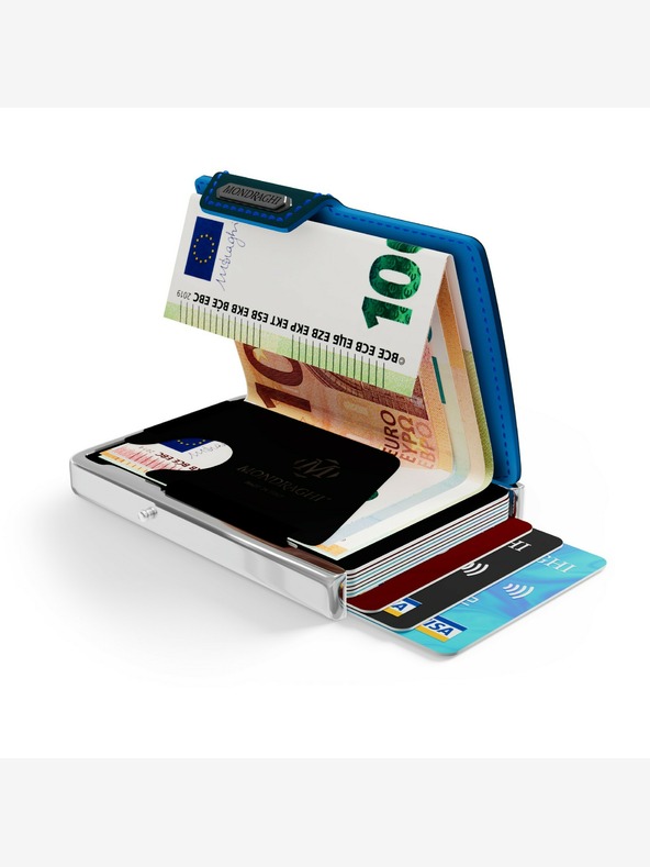 Mondraghi Petrolejová kožená peňaženka Mondraghi Elegance