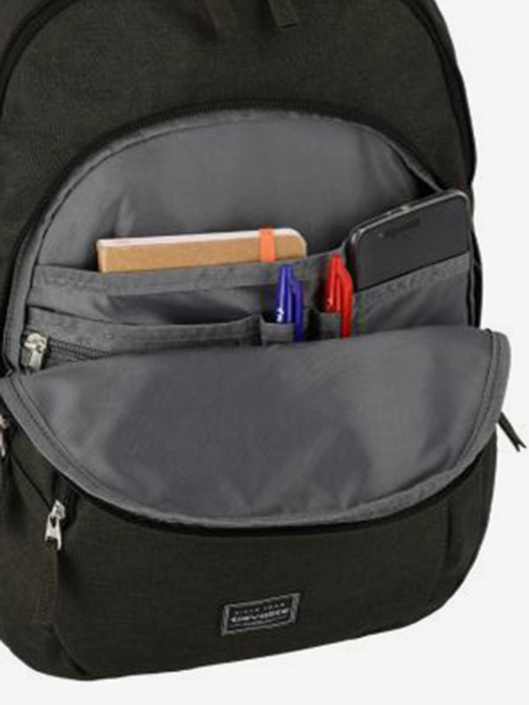 Travelite Tmavo hnedý batoh Travelite Basics Melange