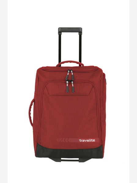 Travelite Taška Travelite Kick Off Wheeled Duffle S - červená