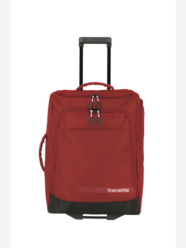 Travelite Taška Travelite Kick Off Wheeled Duffle S - červená