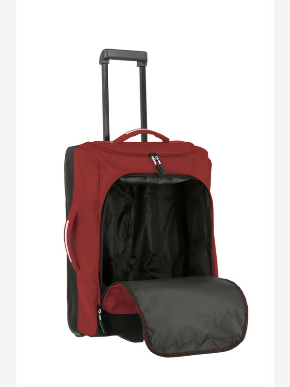 Travelite Taška Travelite Kick Off Wheeled Duffle S - červená