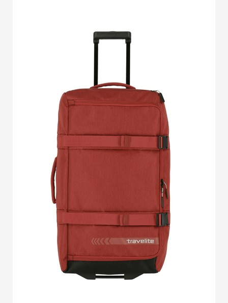 Travelite Travelite Kick Off Wheeled Duffle L - červená