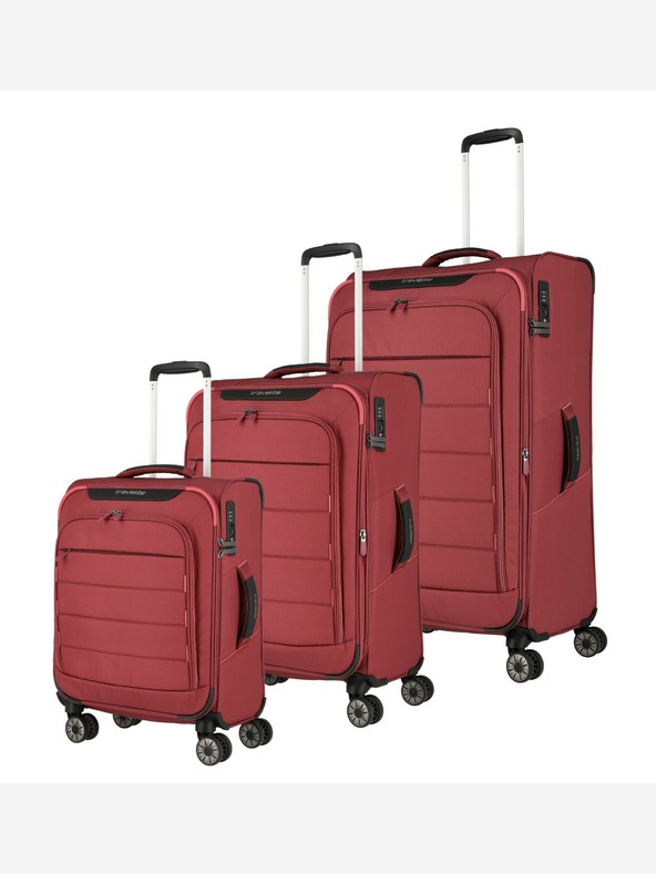 Travelite Travelite Skaii 4w S,M,L - červená