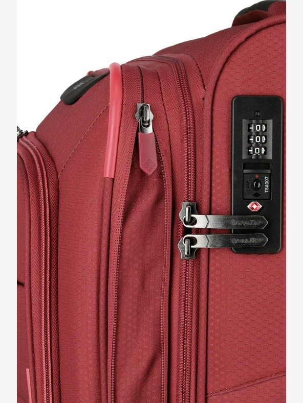 Travelite Travelite Skaii 4w S,M,L - červená