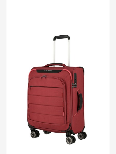 Travelite Červený cestovný kufor Travelite Skaii 4w S