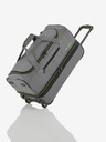 Travelite Taška na kolieskach Travelite Basics S - sivo-zelená