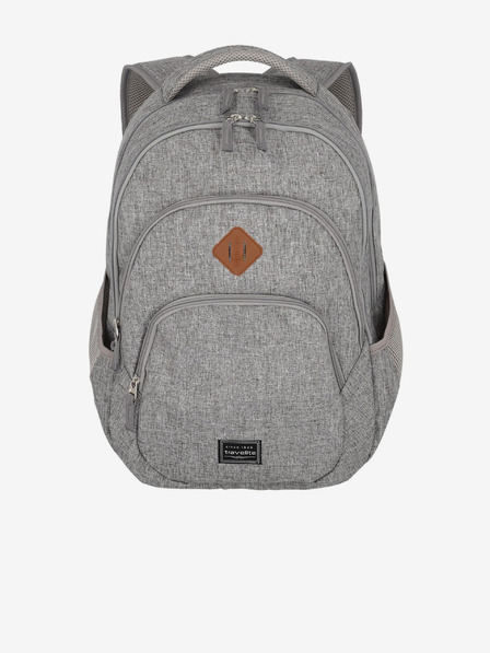 Travelite Batoh Travelite Basics Melange - svetlosivý