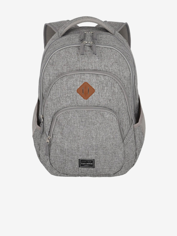 Travelite Batoh Travelite Basics Melange - svetlosivý