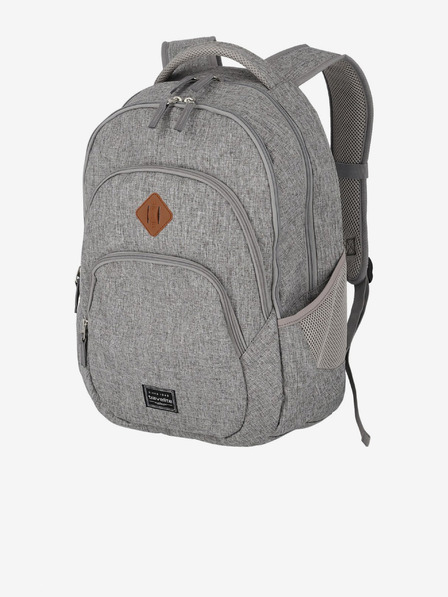 Travelite Batoh Travelite Basics Melange - svetlosivý