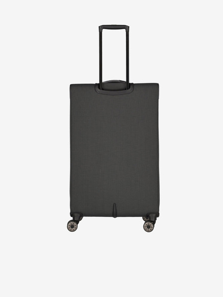 Travelite Tmavo šedý cestovný kufor Travelite Viia 4w L