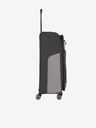 Travelite Tmavo šedý cestovný kufor Travelite Viia 4w L