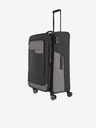 Travelite Tmavo šedý cestovný kufor Travelite Viia 4w L