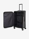 Travelite Tmavo šedý cestovný kufor Travelite Viia 4w L