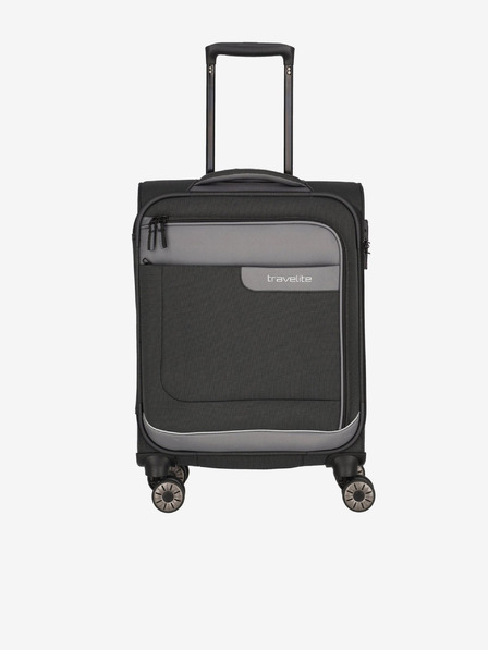 Travelite Cestovný kufor Travelite Viia 4w S tmavosivý