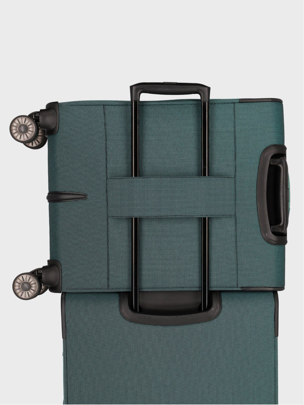 Travelite Zelený kufor Travelite Viia 4w S