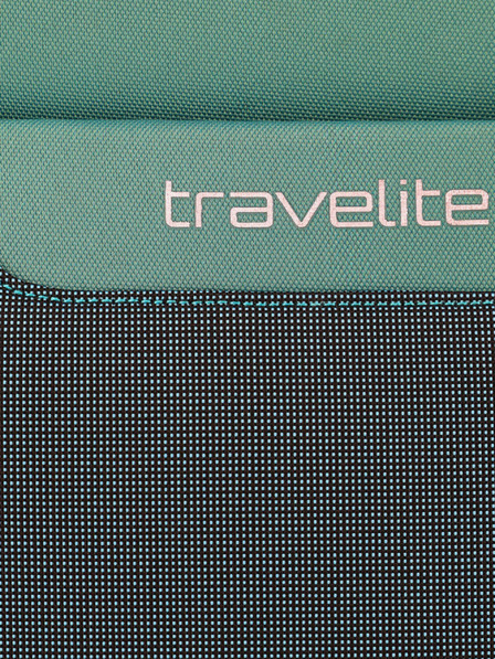 Travelite Zelený kufor Travelite Viia 4w M
