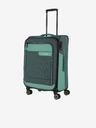 Travelite Zelený kufor Travelite Viia 4w M