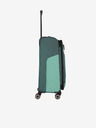 Travelite Zelený kufor Travelite Viia 4w M