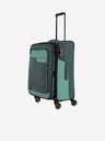 Travelite Zelený kufor Travelite Viia 4w M