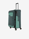 Travelite Zelený kufor Travelite Viia 4w L