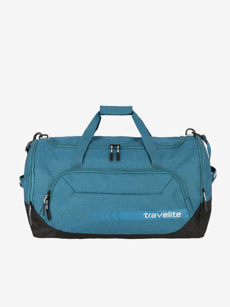 Travelite Modrá Travelite Kick Off Duffle L Petrol