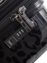 Heys Cestovný kufor Heys Black Patterned Black Leopard L