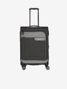 Travelite Tmavo šedá Travelite Viia 4w Travel Duffel M Anthracite