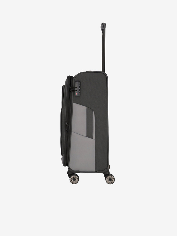Travelite Tmavo šedá Travelite Viia 4w Travel Duffel M Anthracite