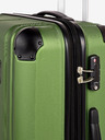 Travelite Sada troch zelených kufrov Travelite City 4w S,M,L Zelená