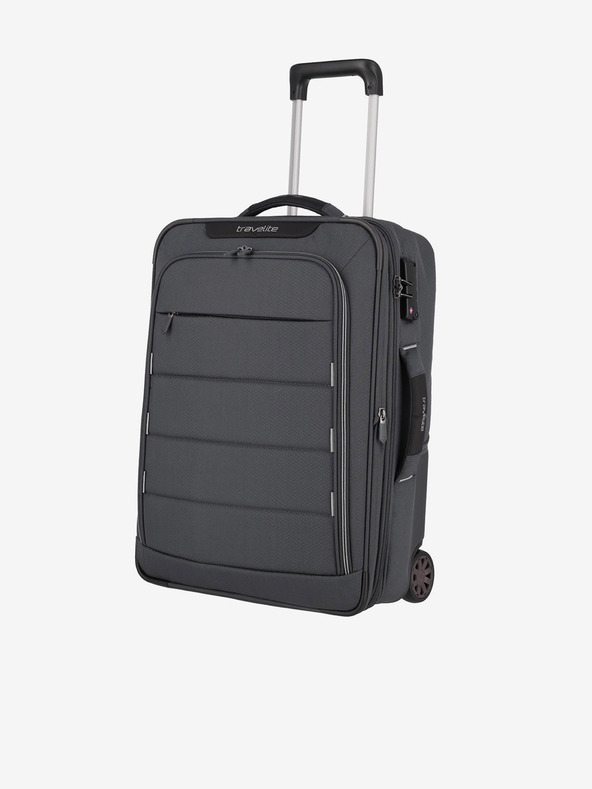 Travelite Cestovný kufor Travelite Skaii 2w S Anthracite Grey