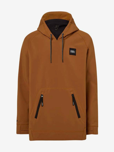 O'Neill Hnedá pánska mikina O'Neill PM TECH HYPERFLEECE HOODIE