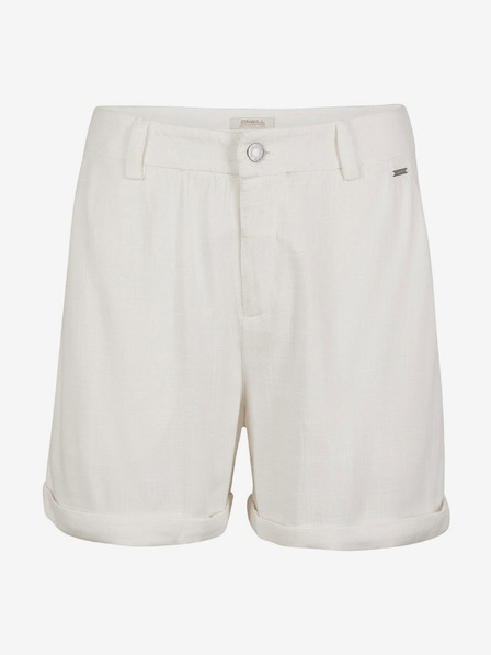 O'Neill Biele dámske šortky O'Neill LW ESSENTIALS SHORTS