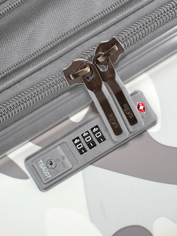 Heys Cestovný kufor Heys White Camo S