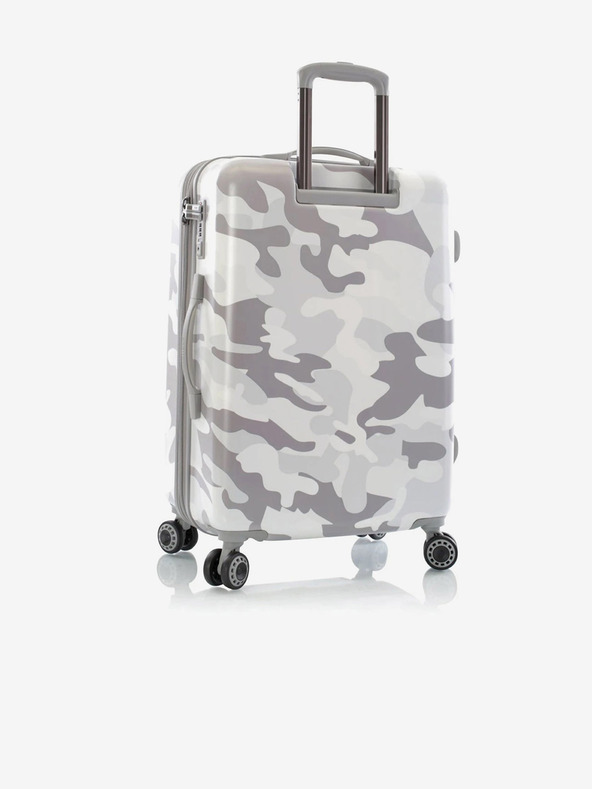 Heys Biely cestovný kufor Heys White Camo M