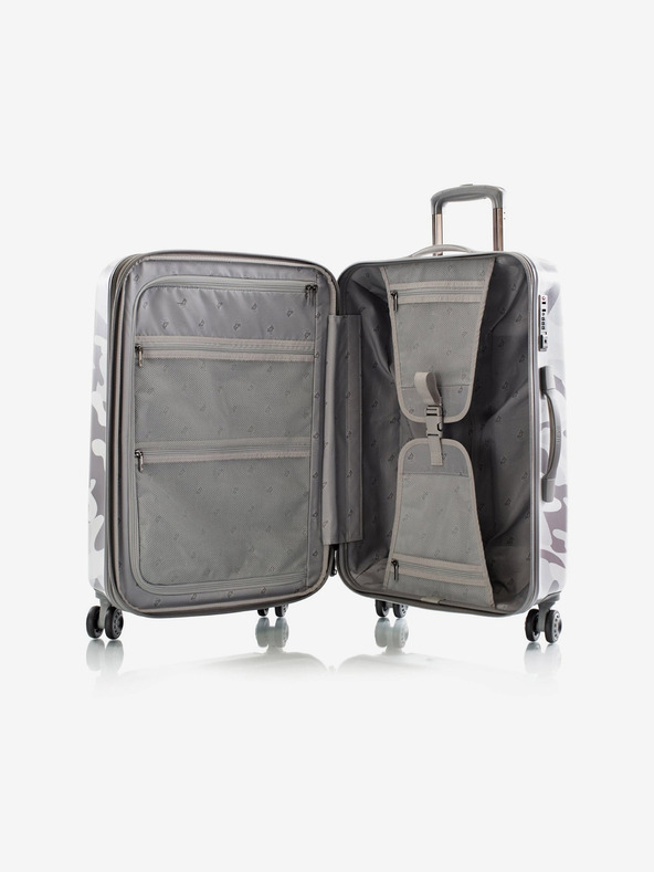 Heys Biely cestovný kufor Heys White Camo M