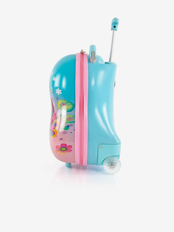 Heys Modrý kufor Heys Kids Trolls Turquoise