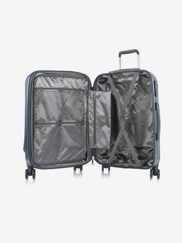 Heys Modrý cestovný kufor Heys Vantage Smart Luggage™