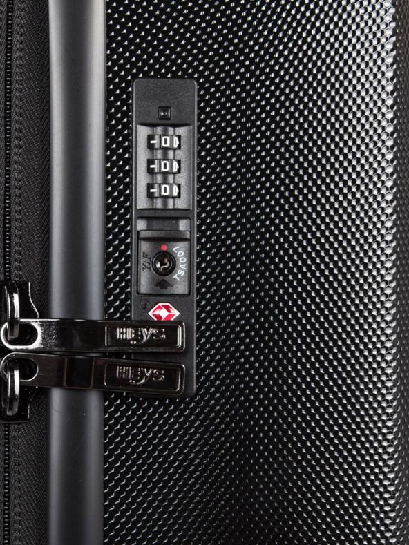 Heys Čierny kufor Heys Vantage Smart Luggage™