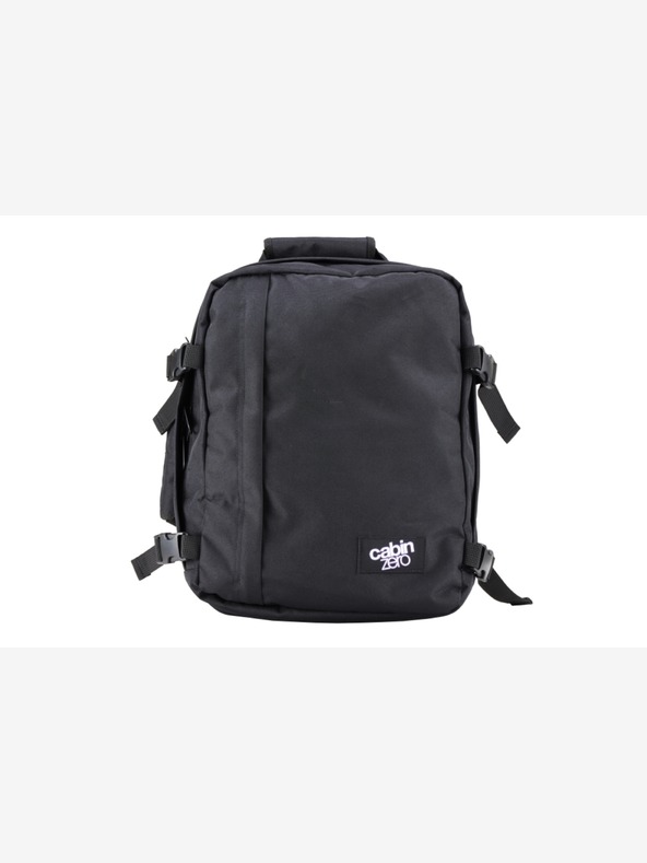 CabinZero Čierny unisex batoh CabinZero Classic Absolute Black (28 l)